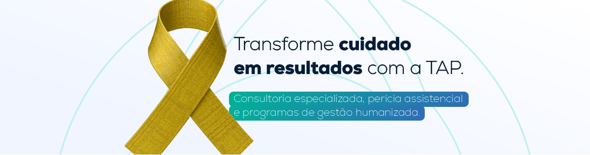 Transforme cuidado em resultados com a TAP Consultoria especializada, perícia assistencial e programas de gestão humanizada.